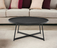 Load image into Gallery viewer, Round Coffee Table - Black
