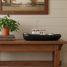 Load image into Gallery viewer, Hand Painted Model Boat (624425) - Black / White
