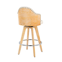 Load image into Gallery viewer, Ahoy - Contemporary Fixed Height Counter Stool &amp; Round Footrest (Set of 2)
