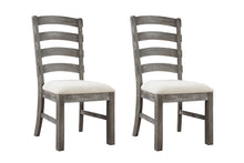 Load image into Gallery viewer, Upholstered Dining Chairs (Set of 2) - Brown - Wood
