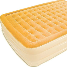 Load image into Gallery viewer, Dreamy Golden Inflatable Queen Size Air Mattress - Gold
