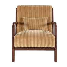 Load image into Gallery viewer, Upholstered Armchair With Back Support Pillow
