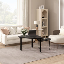 Load image into Gallery viewer, 360 Degree Rotatable Coffee Table With Solid Legs
