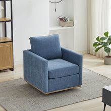 Load image into Gallery viewer, Square Upholstered Swivel Accent Chair
