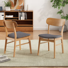 Load image into Gallery viewer, Dining Chairs With Cushioned Seat (Set of 2)

