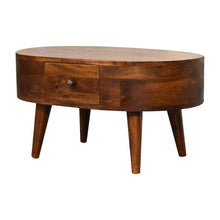 Load image into Gallery viewer, Mini Rounded Coffee Table - Chestnut
