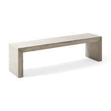 Load image into Gallery viewer, Acacia Wood Dining Bench, Farmhouse Style
