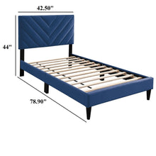 Load image into Gallery viewer, Bed Set With Adjustable Headboard
