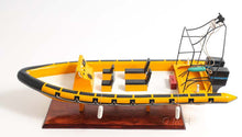 Load image into Gallery viewer, Hand Painted Model Boat - Yellow
