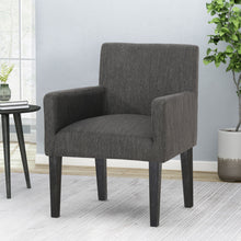 Load image into Gallery viewer, Contemporary Armchair With Track Arms - Charcoal
