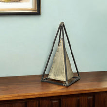 Load image into Gallery viewer, Narrow Triangular Decorative Sculpture - Bronze
