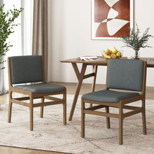 Load image into Gallery viewer, Contemporary Dining Chair Set Upholstered Fabric With Rubberwood Frame
