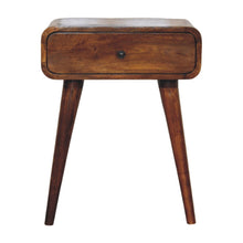 Load image into Gallery viewer, 22" Solid Wood One Drawer Nightstand - Chestnut
