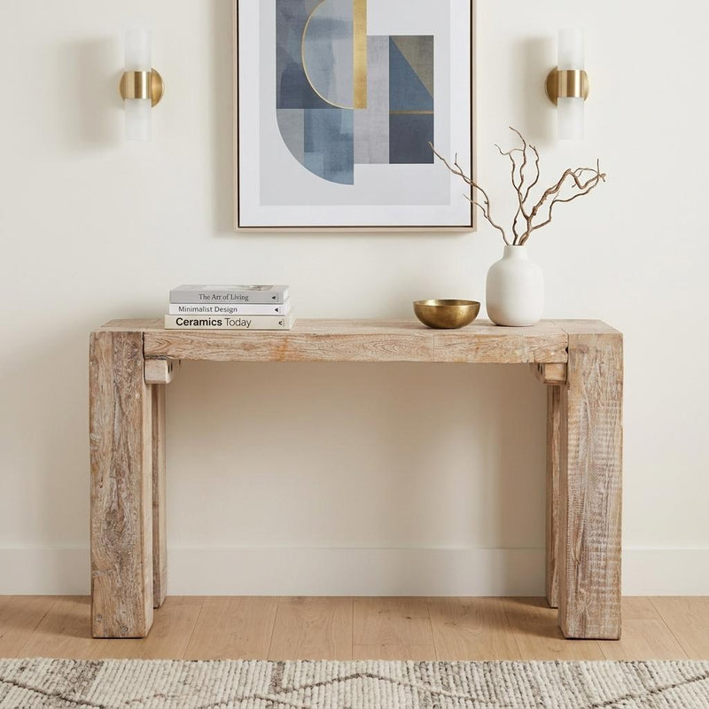 Console Table - Beige
