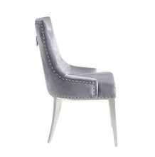 Load image into Gallery viewer, Tufted Dining Chairs (Set of 2) - Gray
