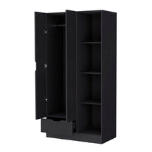 Load image into Gallery viewer, Drawer Combo Dresser Wooden - Black
