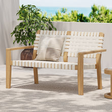 Load image into Gallery viewer, Woven Rope Outdoor Deep Seating Porch Loveseat For Garden
