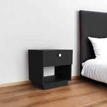 Load image into Gallery viewer, 20" One Drawer Nightstand With Integrated Tech - Black
