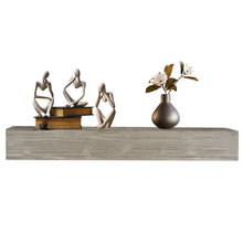 Load image into Gallery viewer, Rustic Wood Fireplace Mantel, Wall-Mounted &amp; Floating Shelf For Home Decor
