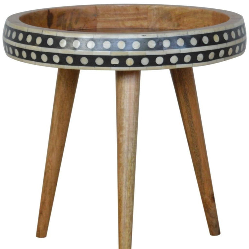 Solid Wood Wood End Table (719332) - Brown