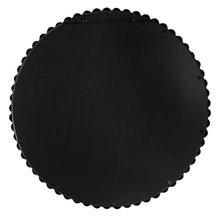 Load image into Gallery viewer, 32" Round Iron Framed Accent Mirror - Black
