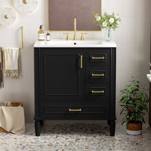 Load image into Gallery viewer, Traditional Bathroom Vanity Set With Soft Close Doors
