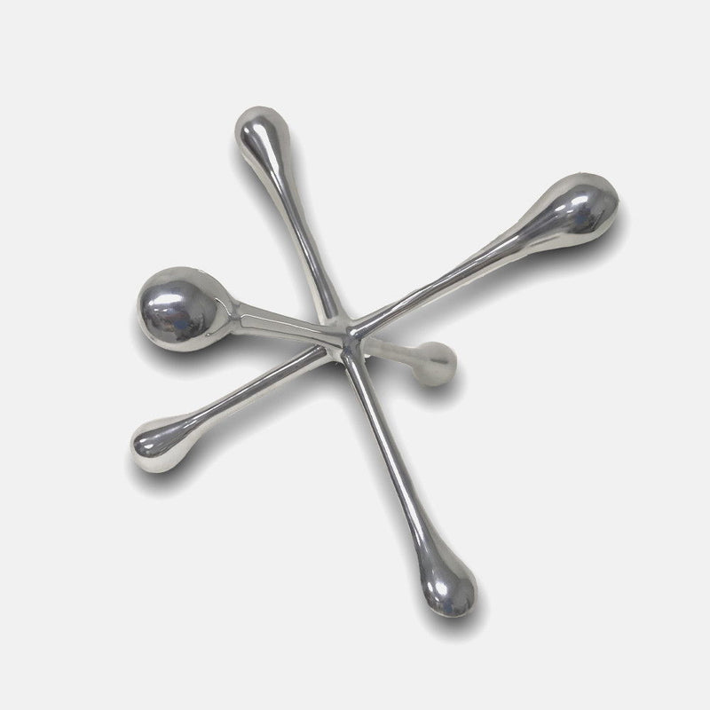 Finish Extra Large Decorative Jack - Silver