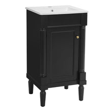Load image into Gallery viewer, French Style Bathroom Cabinet With Sink, Adjustable Shelf
