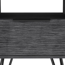 Load image into Gallery viewer, 17.7" x 13.7" x 22.2" Faux Wood Nightstand With Storage - Gray
