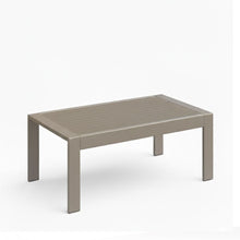 Load image into Gallery viewer, All-Weather Outdoor Coffee Table With Wood-Look Top
