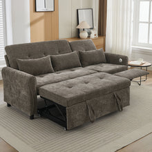 Load image into Gallery viewer, 3 Seater Sofa Bed And Reversible Recliner
