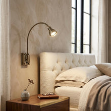 Load image into Gallery viewer, Spotlight Wall Sconce - Antiqued Brass
