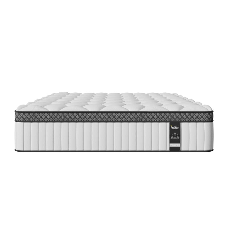 12" Queen Foam Hybrid Mattress - White