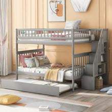Load image into Gallery viewer, Bunk Bed With Staircase
