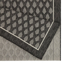 Load image into Gallery viewer, Sunshine - 5'3" X 7'3" Indoor, Outdoor Polypropylene Area Rug - Anthracite

