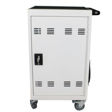 Load image into Gallery viewer, Mobile Charging Cart And Cabinet For Tablets Laptops 30 Device With Combination Lock

