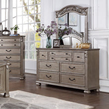 Load image into Gallery viewer, Dresser And Mirror - Antique Silver
