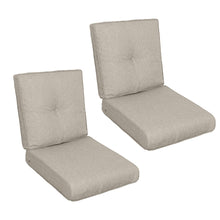 Load image into Gallery viewer, High Back Patio Chair Cushions For Garden (Set of 2)
