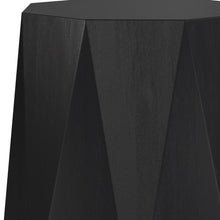Load image into Gallery viewer, Solid Wood End Table - Black
