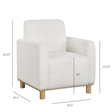 Load image into Gallery viewer, Mason - Arm Chair - White
