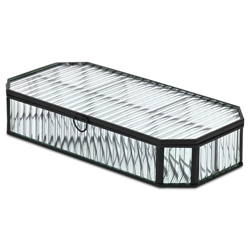Hand Painted Decorative Box (718676) - Black