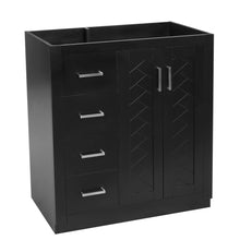 Load image into Gallery viewer, Retro Style Bathroom Vanity With 3 Drawers &amp; Soft-Closing Doors
