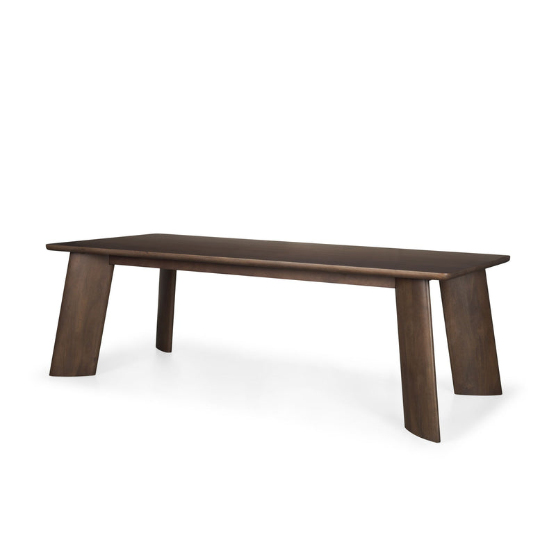 Solid Wood Dining Table (727900) - Brown