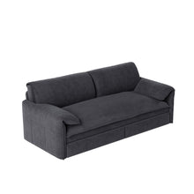 Load image into Gallery viewer, Queen Pull Out Sofa Bed With Side Storage

