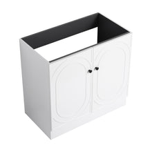 Load image into Gallery viewer, Modern Freestanding Bathroom Vanity With Soft Close Cabinet Doors

