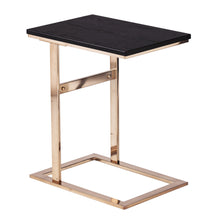 Load image into Gallery viewer, Contemporary Rectangular End Table - Gold
