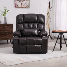 Load image into Gallery viewer, Lift Chair With Heat &amp; Massage, 2 Pockets, 2 Cup Holders, Dual Remote - Wine Red
