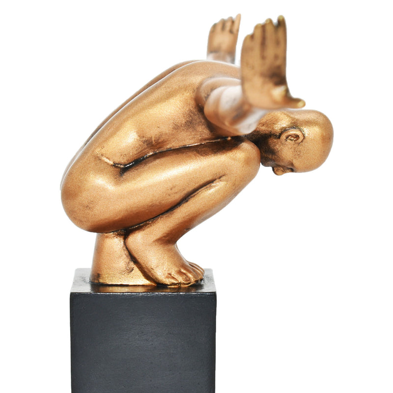 Man Tabletop Sculpture (568370) - Bronze