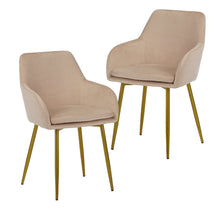 Load image into Gallery viewer, Dining Chair Set For Dining Rooms (Set of 2) - Beige
