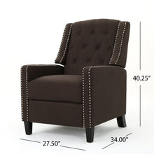 Load image into Gallery viewer, Classic Fabric Push Back Chair
